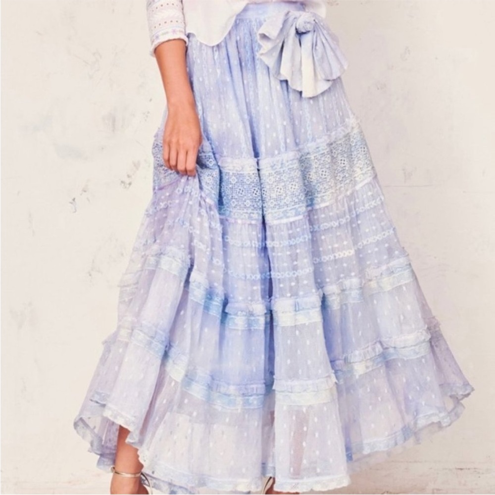 LOVESHACKFANCY HAND DYED SKIRT Founder Favorite